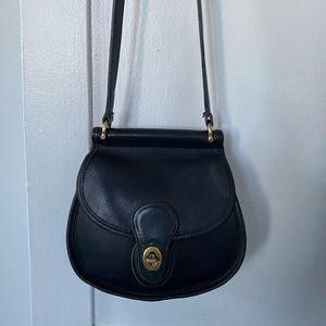 Vintage Coach Post Crossbody Bag